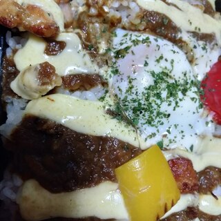 パプリカチーズカレーライス